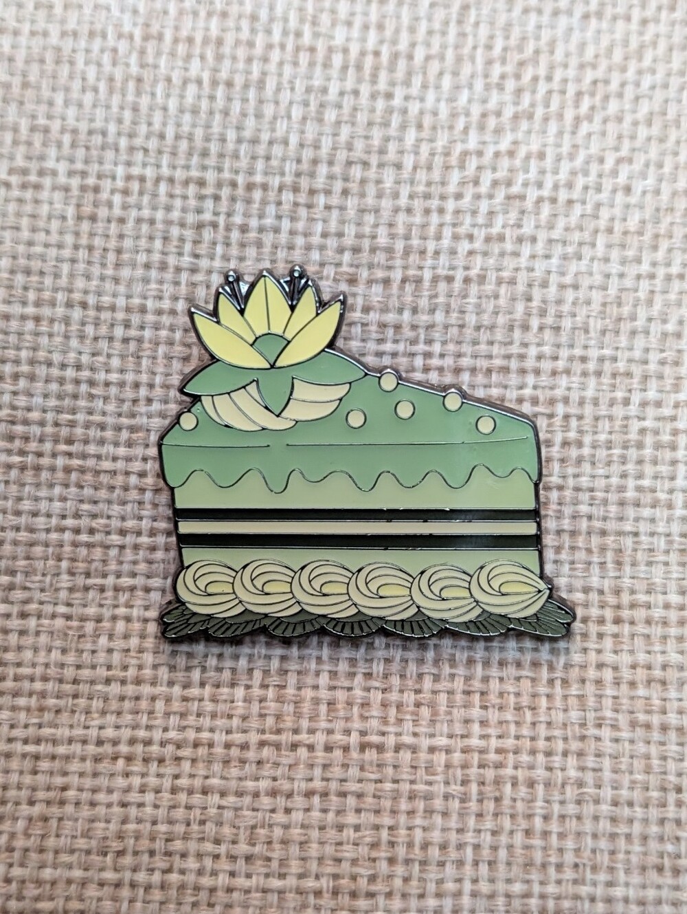 Disney Loungefly Princess & The Frog slice of Cake Tiana Mystery Pin